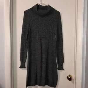 Gray Sweater Dress
